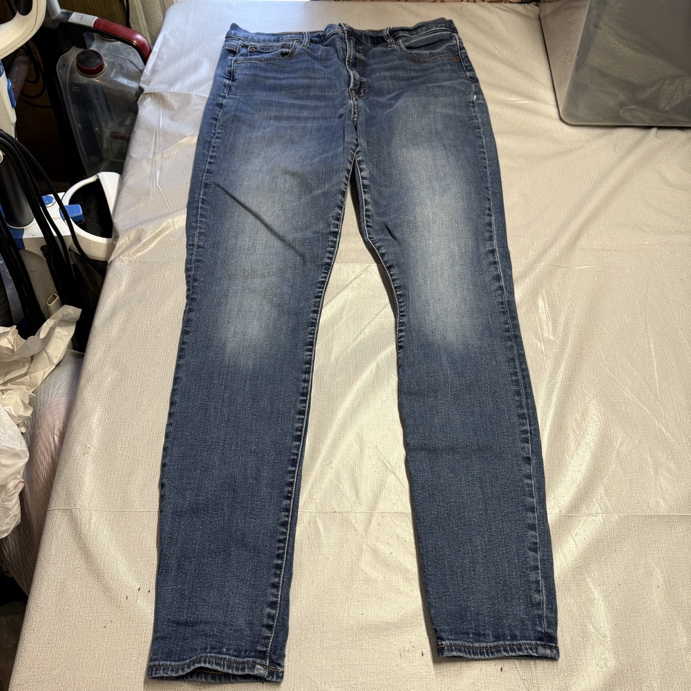 Gap Denim True Skinny Jeans Girls Size 16 Dark Wash